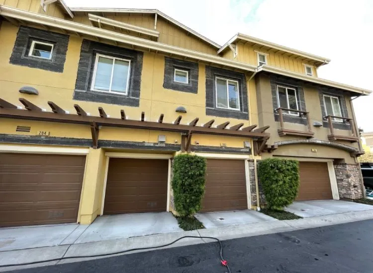 Craftsman townhomes with window patching complete and finishes blended to match (after)